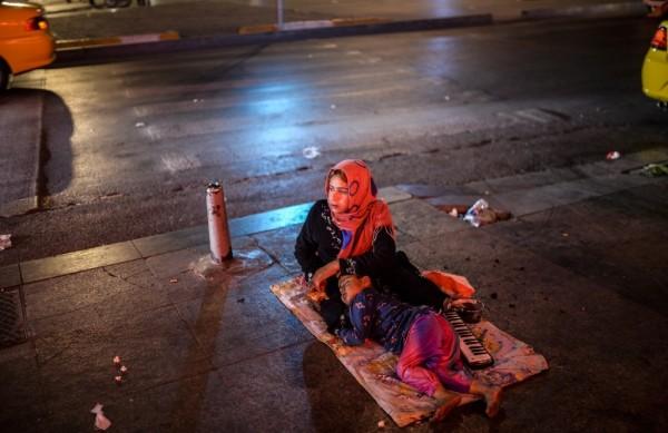 Refugiados s&iacute;rios (France Press)