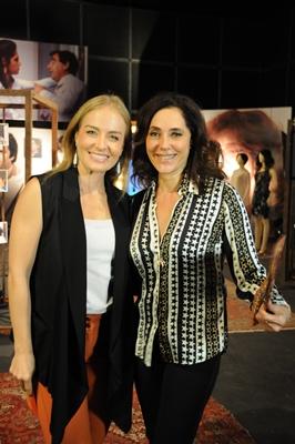 Ang&eacute;lica (&agrave; esquerda) e Christiane Torloni (Deborah Montenegro)
