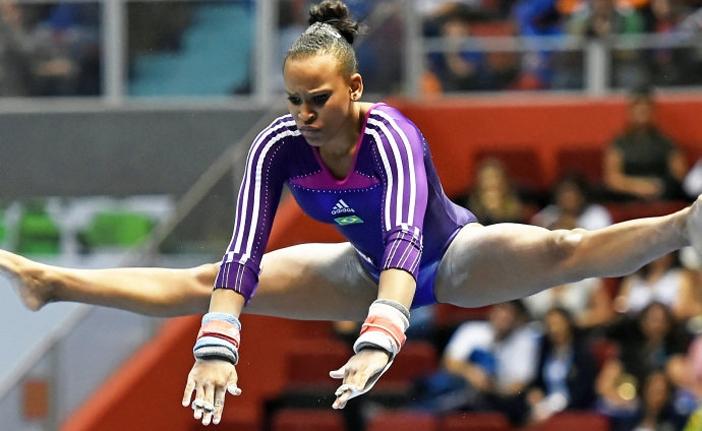 Rebeca Andrade impressionou comiss&atilde;o t&eacute;cnica e conquistou o bronze em Ghent (France Press)