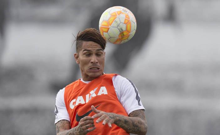 Paolo Guerrero &eacute; a grande noivdade do Tim&atilde;o para o jogo contra o Guaran&iacute; (Daniel Augusto Jr/Agência Corinthians)