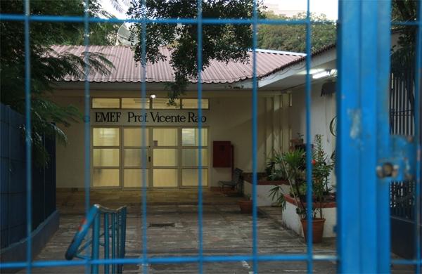 Escola municipal Vicente Rao, na Vila Industrial, vai analisar expulsão de aluno de 11 anos nesta semana (Camila Moreira/ AAN)