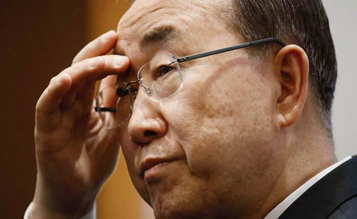 O secret&aacute;rio-geral da ONU, Ban Ki-moon, disse que est&aacute; &quot;paralisado&quot; pelos relatos das v&iacute;timas do Boko Haram (France Press)