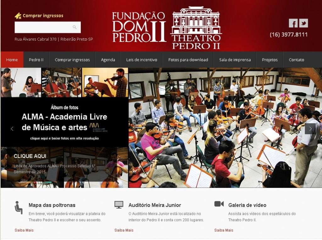 A venda de ingressos estar&aacute; dispon&iacute;vel no site do teatro (Captura de tela)