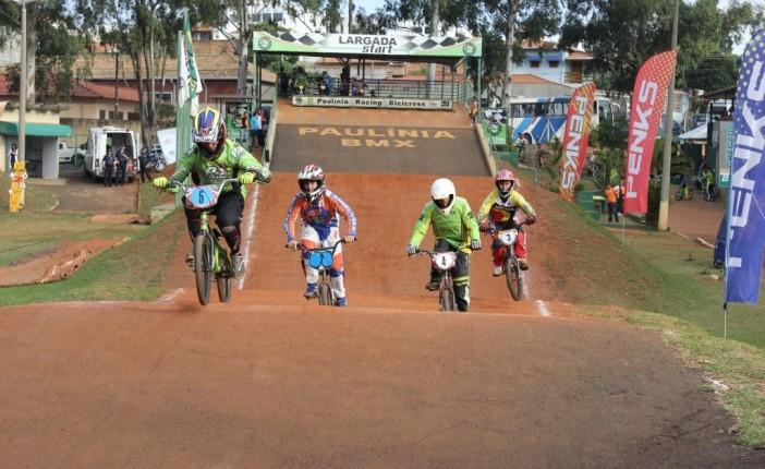 Terceira etapa do Campeonato Paulista de Bicicross foi realizada no domingo em Paul&iacute;nia (  Divulgação)