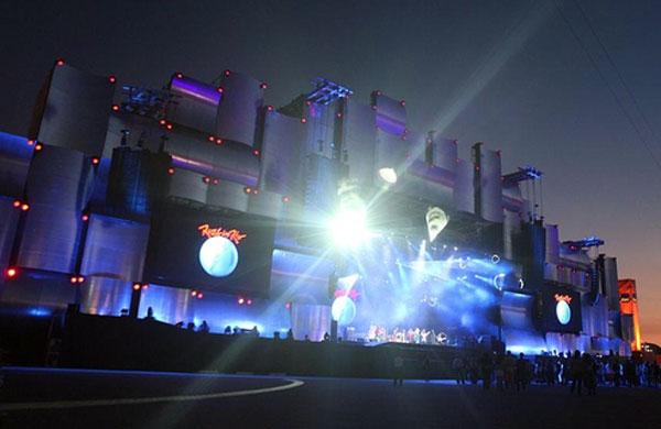 Imagem do Palco Mundo no Rock in Rio 2013 ( Divulgação)