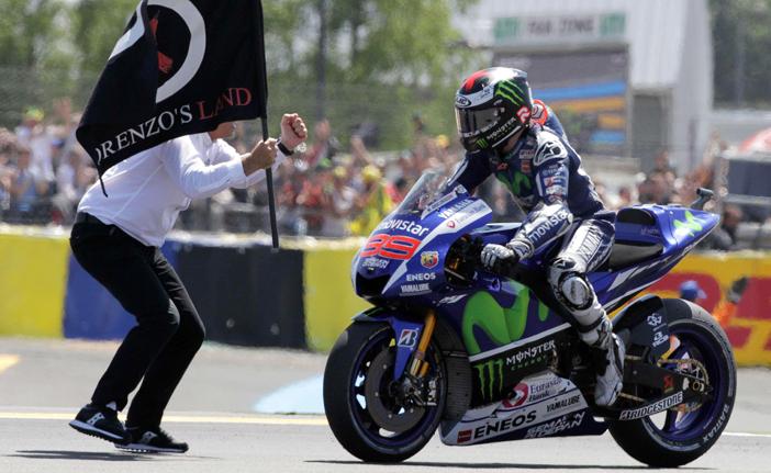 Jorge Lorenzo venceu pela segunda vez na temporada da MotoGP (France Press)
