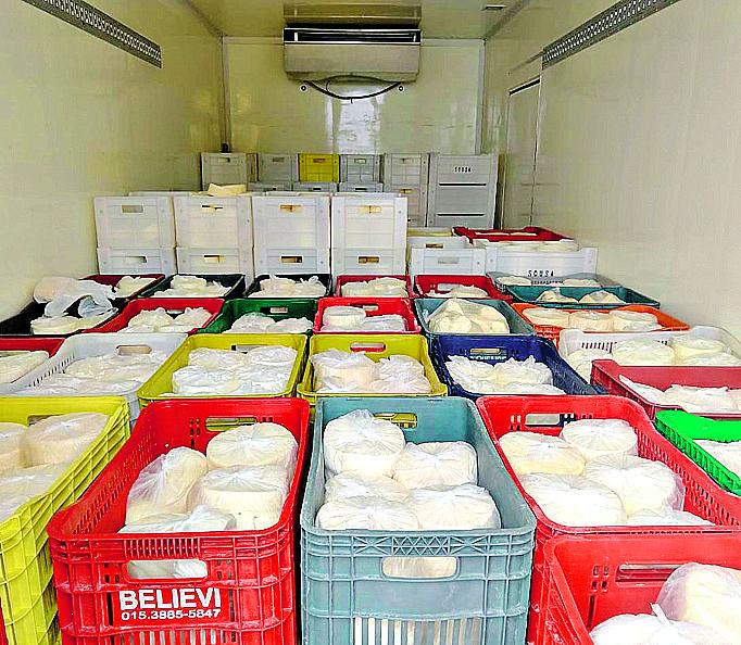 Carga é encaminhada para destruição ao aterro sanitário de Limeira (Divulgação)