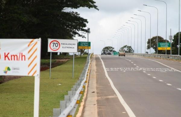 Radares no acesso e sa&iacute;da de Viracopos foram instalados ap&oacute;s estudos apontarem abusos nos motoristas no trecho (Janaina Ribeiro/Especial para a AAN)