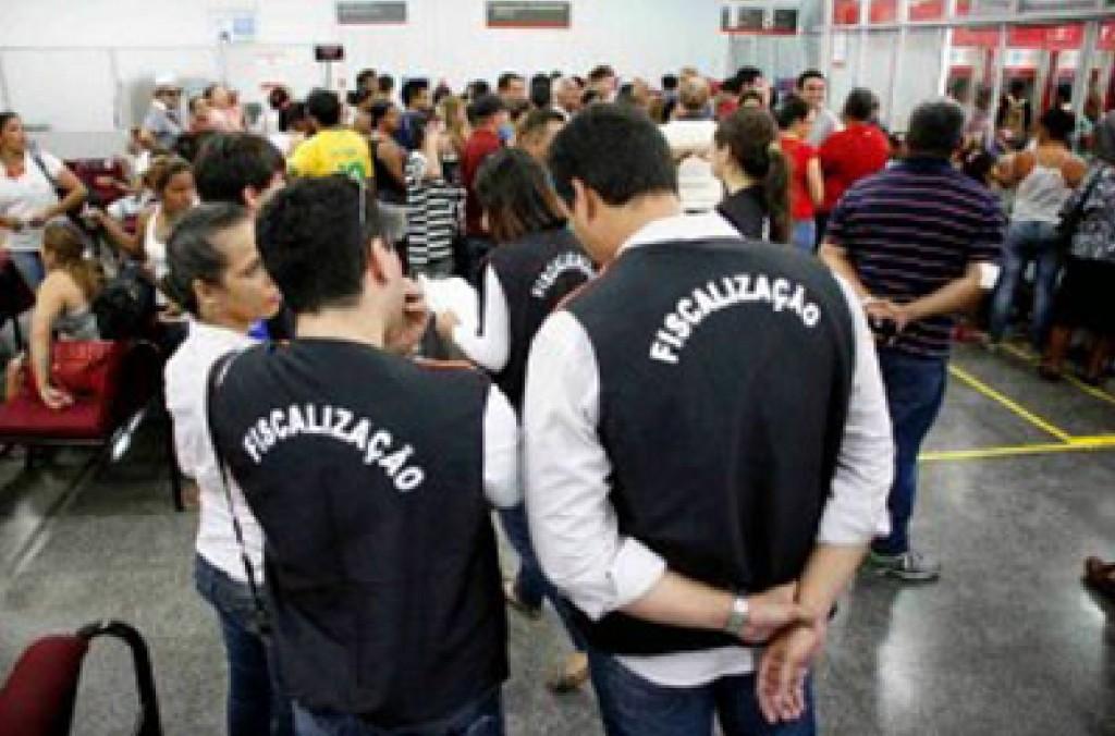 Prefeitura de S&atilde;o Vicente ampliou fiscaliza&ccedil;&atilde;o nas ag&ecirc;ncias banc&aacute;rias (  Divulgação)
