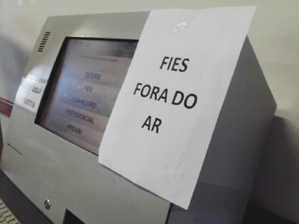Estudantes reclamam que problemas na rede do Fies impedem a inscri&ccedil;&atilde;o (  Cedoc/RAC)