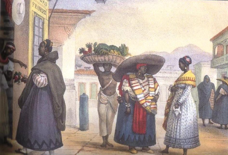 Pintura publicada em 'Rio de Janeiro, Cidade Mesti&ccedil;a' ( Reprodução)