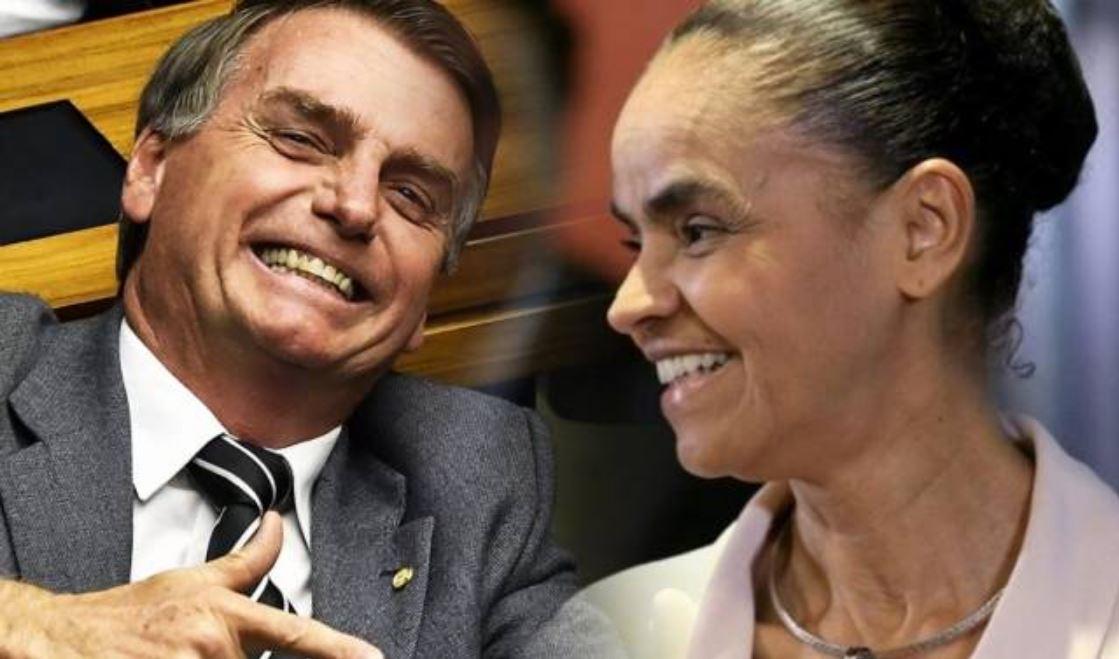 Sem tempo de TV, Bolsonaro e Marina devem perder força, diz analista (Divulgação)