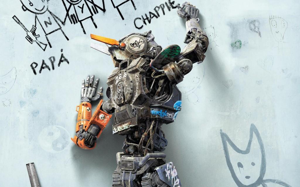 Cenas de 'Chappie', uma das estreias da semana nos cinemas; Dev Patel e Hugh Jackman est&atilde;o no elenco  ( Divulgação)