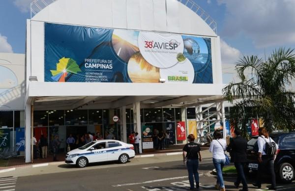 O Expo Dom Pedro, anexo ao Parque D. Pedro Shopping, em Campinas, recebeu p&uacute;blico recorde durante dois dias da exposi&ccedil;&atilde;o de turismo (Carlos Bassan/PMC)
