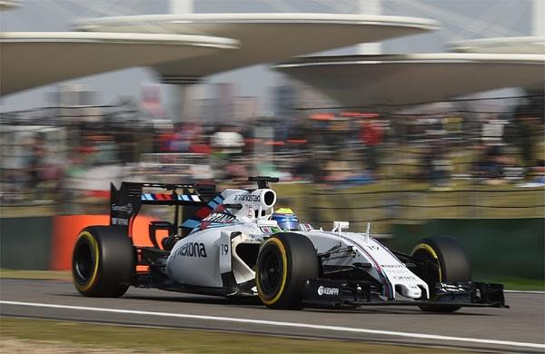 Felipe Massa larga em quarto no GP da China (France Press)