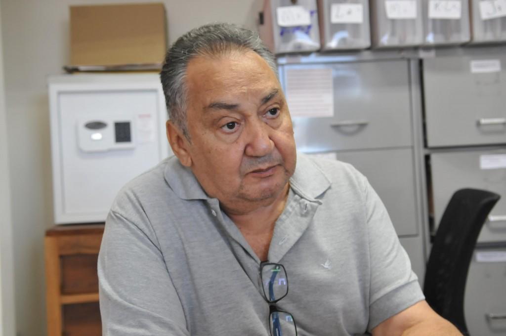Antonio Marcos Rasteiro,  da Associa&ccedil;&atilde;o dos Trabalhadores Expostos a Subst&acirc;ncia Qu&iacute;mica (Carlos de Souza Ramos/AAN)