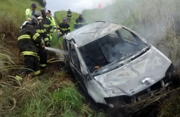 Produtor de eventos foi preso por suspeita de participa&ccedil;&atilde;o no acidente quer
matou carbonizada a companheira, Beatriz Silva, de 27 anos ( Divulgação/ Polícia Militar)