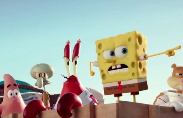 Cena do filme de anima&ccedil;&atilde;o 'Bob Esponja - Um Her&oacute;i Fora D?&Aacute;gua', com dire&ccedil;&atilde;o de Paul Tibbitt ( Divulgação)