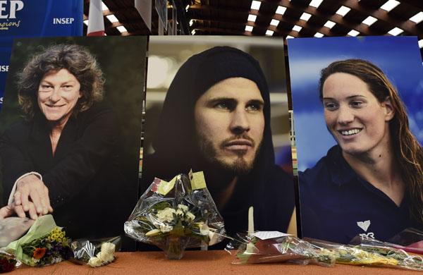 No acidente morreu a velejadora Florence Arthaud, a nadadora Camille Muffat e o boxeador Alexis Vastine (France Press)
