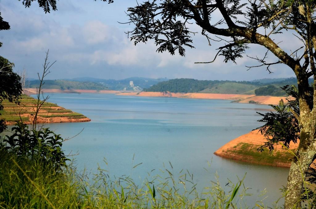 Chuva de fevereiro fez o Cantareira voltar a operar com a primeira cota do volume morto ( Cedoc/RAC)