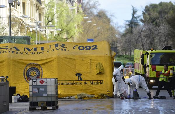 Alerta aconteceu devido uma subst&acirc;ncia branca suspeita com potencial de risco biol&oacute;gico ou qu&iacute;mico (France Press)