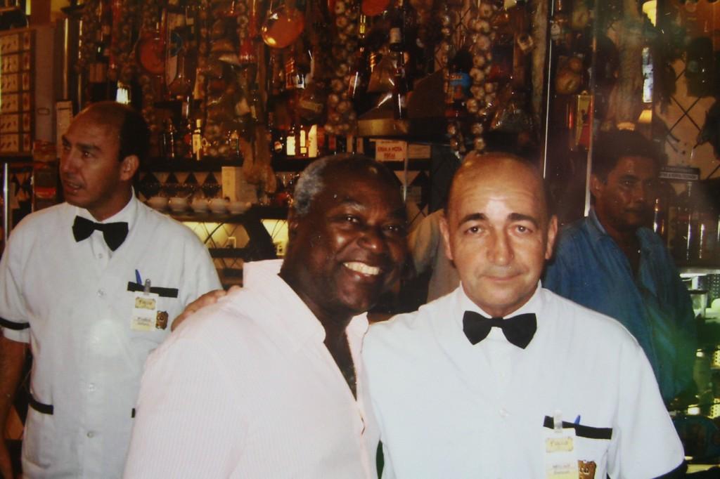 Edu, jogador do Santos nos tempos de Pelé, está entre os visitantes ilustres 