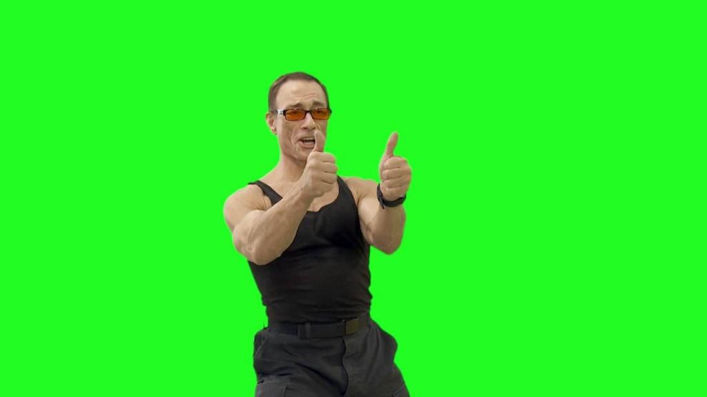 Van Damme: As filmagens foram disponibilizadas pelo canal do YouTube Green Screen ( Divulgação)