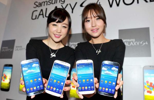 A Samsung continua sendo a l&iacute;der mundial, mas sua cota de mercado passou de 35% em 2013 a pouco menos de 23% nos dias de hoje (AFP)