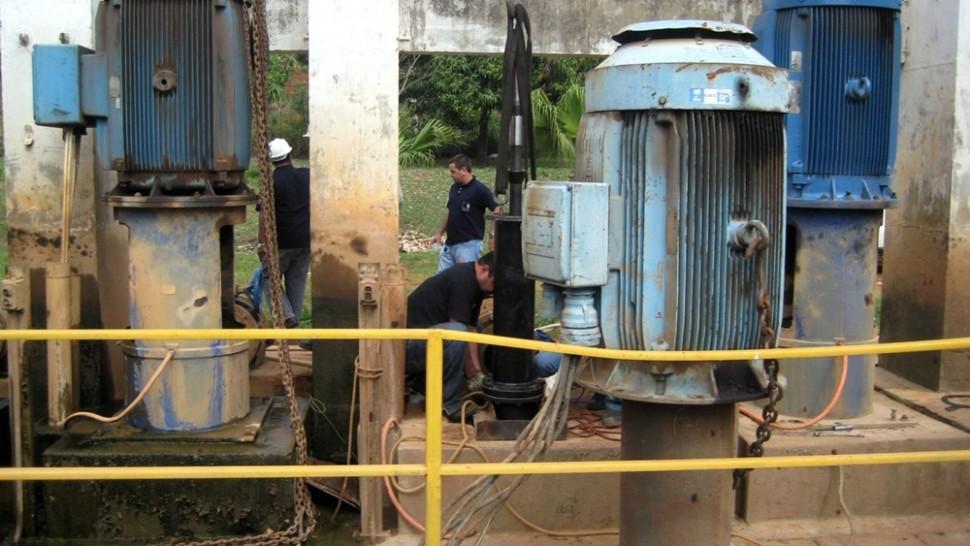 Quebra, bomba, afeta, abastecimento, &aacute;gua, Sumar&eacute; ( Divulgação)
