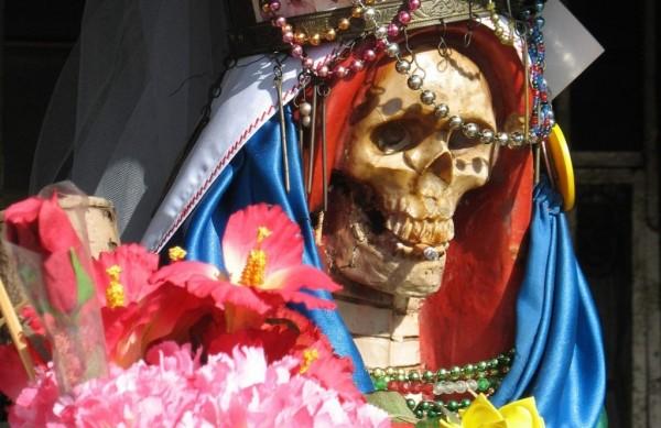 A 'Sant&iacute;ssima Morte' &eacute; uma entidade reverenciada na Cidade do M&eacute;xico  ( Divulgação)