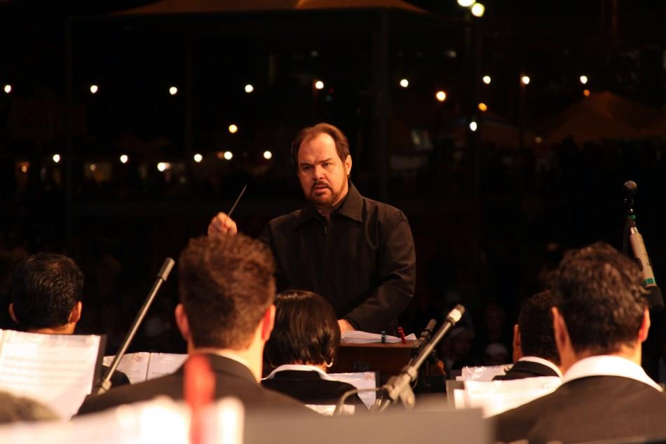 O concerto da Banda Sinfônica Municipal Professor Gunnars Tiss acontece às 20h30 ( Divulgação)