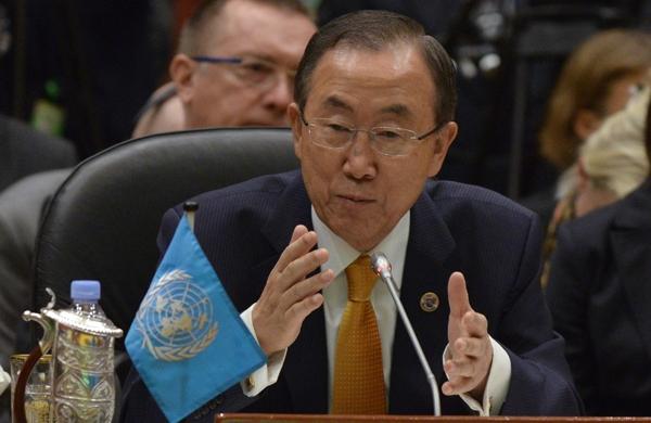 Diretor-geral da ONU, Ban ki-Moon afirmou que não foi notificado sobre a recusa da Arábia Saudita (France Press)