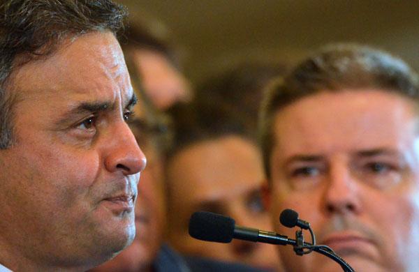  A defesa de A&eacute;cio solicitou que o Supremo devolva a ele as fun&ccedil;&otilde;es parlamentares (Douglas Magno/ AFP)
