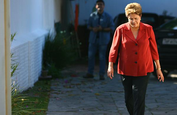 Dilma (Lucas Uebel/AFP)