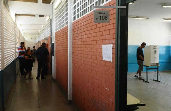 segundo turno, tranquilidade, fim, final, vota&ccedil;&atilde;o, ambiente, escola, voto ( César Rodrigues/AAN)