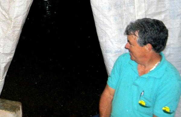 O presidente da Associa&ccedil;&atilde;o dos Agricultores do Alto da Serra, Alcimar de Andrade (Renê Moreira)