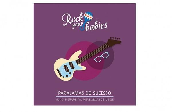 Capa do CD com can&ccedil;&otilde;es do Paralamas do Sucesso, que faz parte da cole&ccedil;&atilde;o 'Rock Your Babies' ( Divulgação)