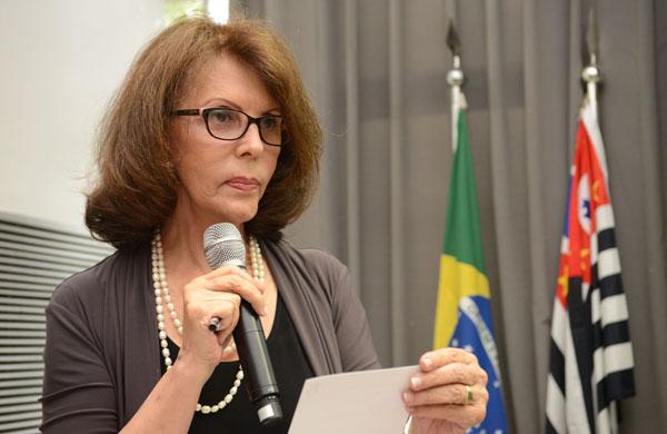 Dilma Pena, diretora-presidente da Companhia de Saneamento B&aacute;sico do Estado de S&atilde;o Paulo (Sabesp) ( Divulgação/ Alesp)