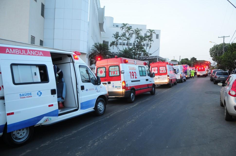 hospital, inc&ecirc;ndio, transformador, piracicaba, correio popular, campinas  (Antonio Trivelin/Gazeta de Piracicaba)