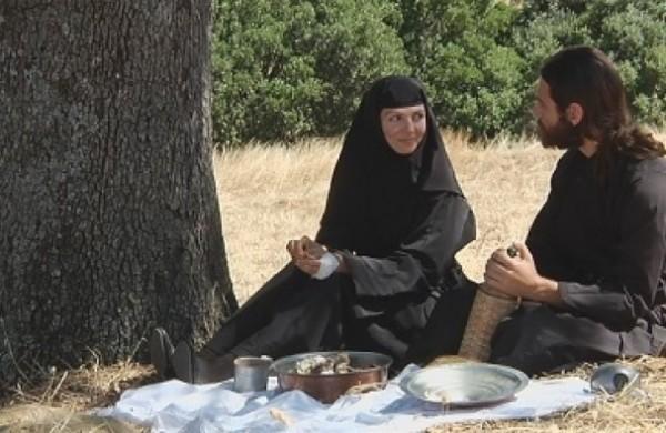 Cena do filme 'Meteora', que tem dire&ccedil;&atilde;o de Spiros Stathoulopoulos ( Divulgação)