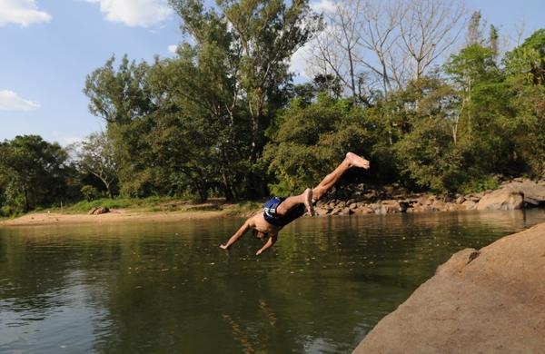 Rio Jaguari, Calor, Refrescar, Banhista, Clima, Temperatura, Campinas ( Edu Fortes/ AAN)