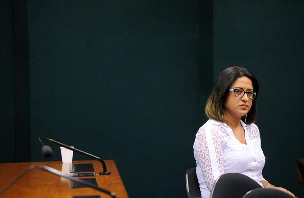 Meire Poza, no Conselho de &Eacute;tica da C&acirc;mara, em agosto deste ano (Pedro França/ Agência Senado)