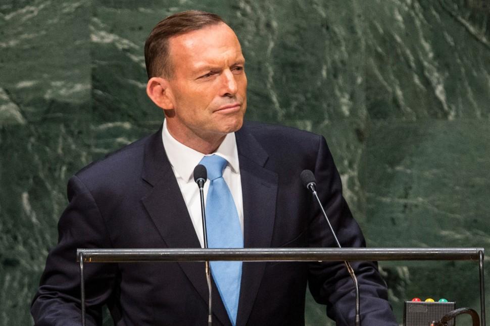 O primeiro-ministro da Austr&aacute;lia, Tony Abbottr
 (ANDREW BURTON/ AFP)