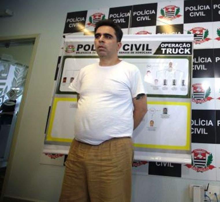 Chefe, quadrilha, roubo, cargas, preso, Sorocaba, Evaldo Silva Dalla Corte ( Divulgação)
