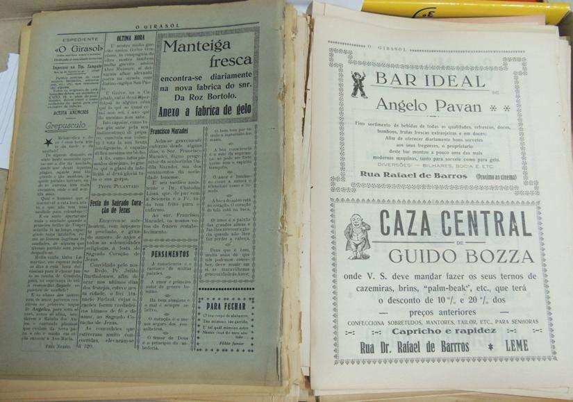 Museu Hist&oacute;rico Municipal, recebe, exemplares, Jornal, 'O Girasol', Leme ( Divulgação)