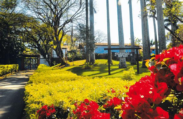 Sede da Fazenda Sert&atilde;o, que pertencia a Joaquim Eg&iacute;dio Souza Aranha: ele doou parte de suas terras para a constru&ccedil;&atilde;o da esta&ccedil;&atilde;o ferrovi&aacute;ria que deu origem ao distrito com seu nome ( César Rodrigues/ AAN)