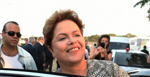 Entre todos os candidatos, a maior beneficiada pelas doa&ccedil;&otilde;es da JBS foi a presidente Dilma Rousseff (VANDERLEI ALMEIDA/ AFP)
