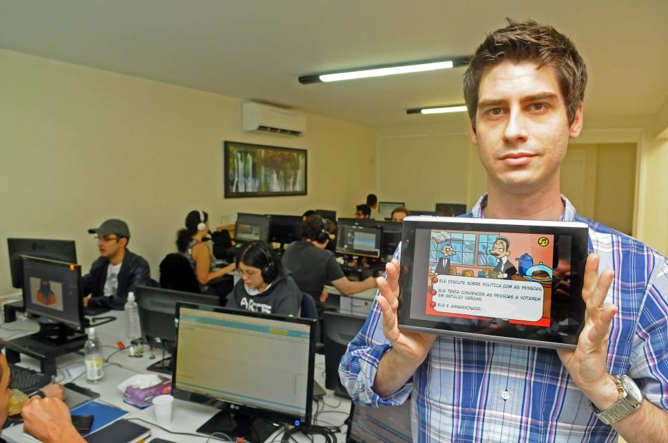 educa&ccedil;&atilde;o, pol&iacute;tica, software, site, celulares ( César Rodrigues/AAN)