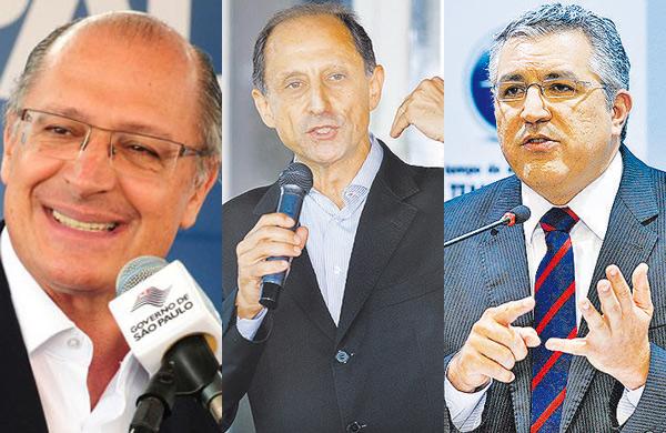 Governo Fleury domina embate entre Alckmin e Skaf em SP ( Cedoc/ RAC)