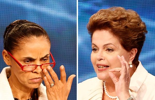 Canidatas, Presidente, Brasil, Rep&uacute;blica, Dilma Roussef, Marina Silva, Elei&ccedil;&otilde;es 2014 (France Press)